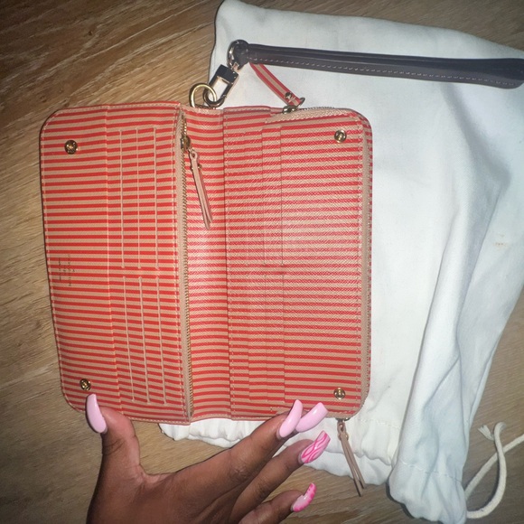 Louis Vuitton Brown and Red Checkered Wallet - Picture 2 of 5